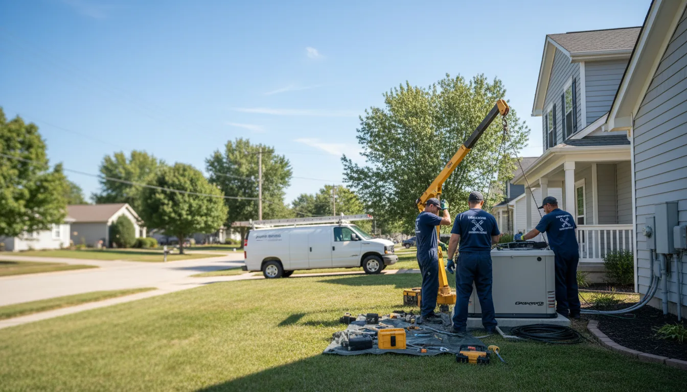 Generator Installation in Carlisle, IA near me